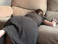 Fuck friend's tight wifey and cum in panties