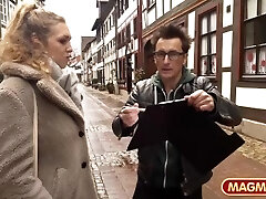Picking up local German cunny
