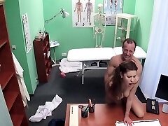 Medic cumming on his teen patient