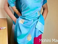 Indian Desi Maid Was In The Kitchen And Pummeled Hard By Owner Hindi Audio