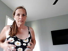 Point Of View Milf 36DD's Sneaks In