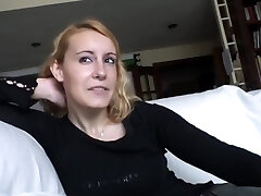 Natural Busty Blonde Deep Throat And Banging Pov
