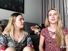 Ersties - Sexy Inexperienced Babes Take Turns On Each Other