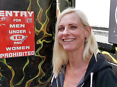 German whore grounds random dude's solid inches in a naughty hook-up