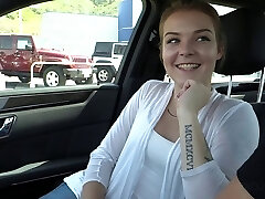 Penetrating the juicy poon of a cutie with dimples Ashe