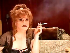 Two sexy CDs playing while smoking