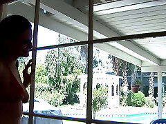 Skinny Wife seduce Ebony Guy next Door to Cheating Interracial Sex