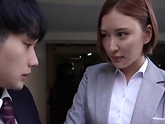 Love Make In Dame Boss Loves Have Sex With Young Guy, The Very First Thing After Work Is Make Enjoy