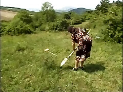 Redhead milf with hairy pussy is porked by neighbor