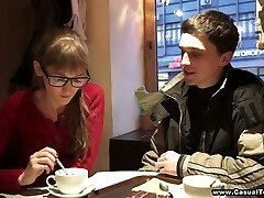 Buddy turns first date into such a steamy doggy fuck with congenital nymph Elena