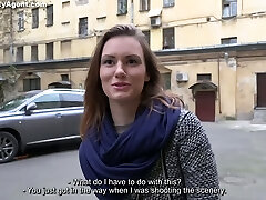 Russian amateur chick Sofy Torn does her finest in casting XXX vid