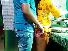 Wife romped husband in kichen very nice