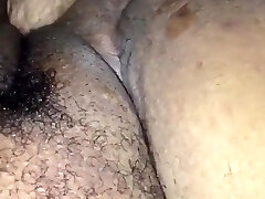 Fat fur covered cunt getting fisted punch fucking