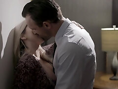 Cuckold spouse is swathing his wife making love with insatiable lover