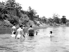 COLLECTION OF SPYCAM CLIPS OF WWII SOLDIERS ~ SHOWERS, Examinations, ETC -(���)-