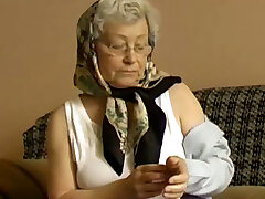 Horny cock loving granny meets up with her neighbors for some nasty fun