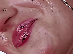 Blonde Cougar in High Heels Loves Solo Sex