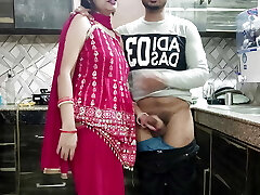 Naughty saara bhabhi Teaches fuckin' to virgin teen devar & devar romping her so hard that she Ejaculated while fuck in kitchen