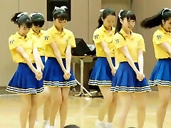 Japanese Cheerleader Microskirt Upskirt