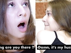 I cheated at a party, my cuckold hubby almost caught me.