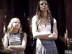 PlainTaboo.com - Two teen opponents suck n fuck the teacher