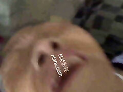 Chinese Granny Enjoys Tear Up