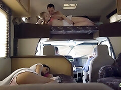 Fantastic steamy FFM threesome with a wild sex-positive dame Katya Rodriguez