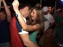 It's a drunken party where all the ladies think of erected schlongs