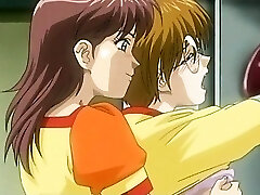 Hentai maids licking slick twats and getting ass smashed