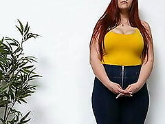 PAWG With Big Tits Creampied During Calendar Audition