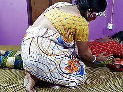 Super-hot and sexy lady massage with lesbian sex