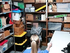 Huge-chested security woman wants to perceive a big cock insade her