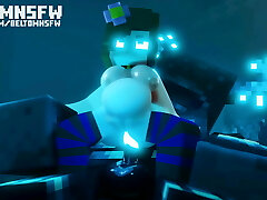 HARD ANAL Boning WITH Jenny and Warden minecraft animation