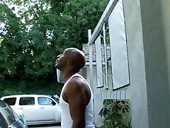 Big ass ebony girl Janae Fox Loves Sucking Raw Dick