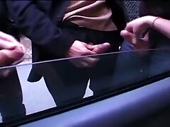 Gigantic-titted sluts getting screwed in a vintage porn