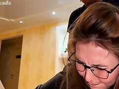 The sonnie took advantage of the situation and filled his stepmother's pussy with thick sperm