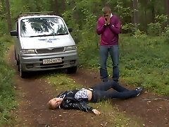 Blonde mega-bitch gets a fat cock inside the pussy