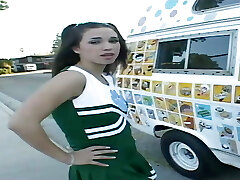 Courtney James Gets Pulverized By The Ice Cream Man