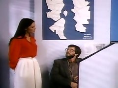 Hypatia Lee Sucks A Salami In The Office