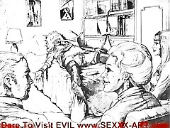 Old School and Vintage Horror Artwork