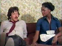 Ebony maid offers an additional service