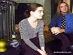 College Girl Penny meets Ben Dover and Pascal