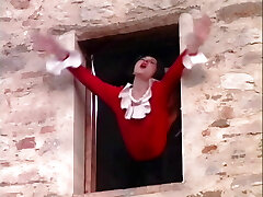 outdoor sex on the garden with a killer teen #1