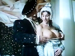 Two xxl breasted chicks take turns sucking my dick