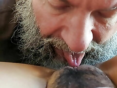 Mature Gringo Munches, Eats & Savors Sweet Mexican Pussy