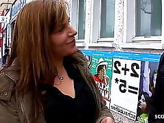 DEUTSCHE MUTTER AUF DER STRASSE IN BOCHUM ABGESCHLEPPT FÜ_R Casting