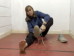 Bitch dirty smelly sole humiliation