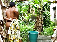 I visited her at her granny's building and we romped outdoor.