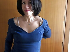 My stepson wished to observe my hairy pussy and fuck me doggystyle