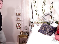 AGEDLOVE - Busty mature lady received two big cocks at once